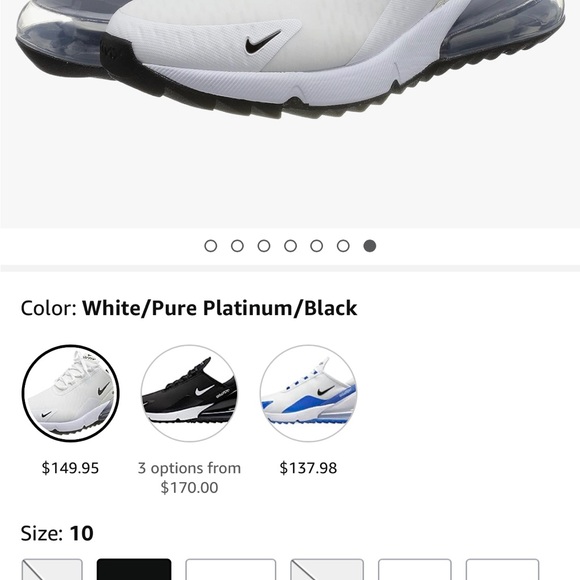 Nike Air Max 270 golf size - Picture 6 of 6
